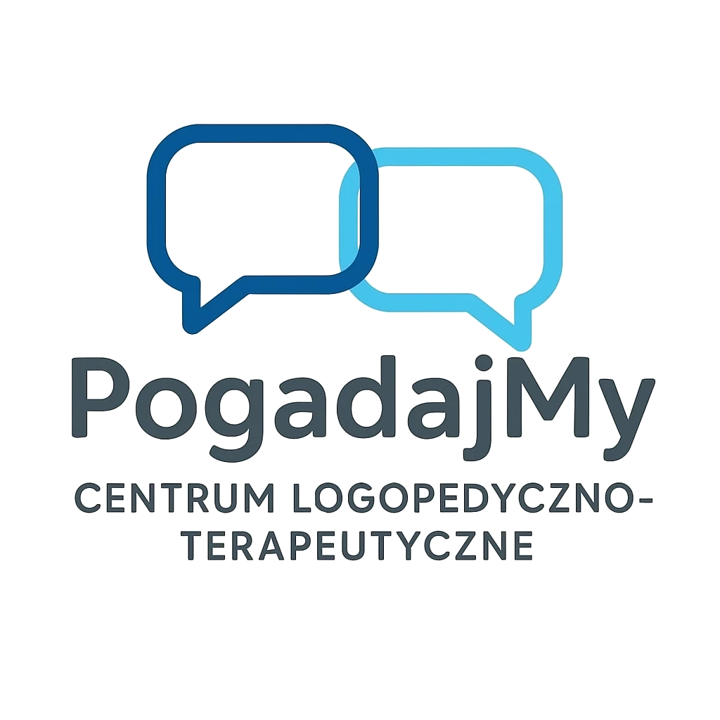 Logo gabinetu logopedii PogadajMy