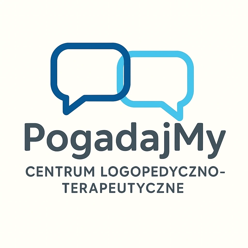 Logo gabinetu logopedii PogadajMy